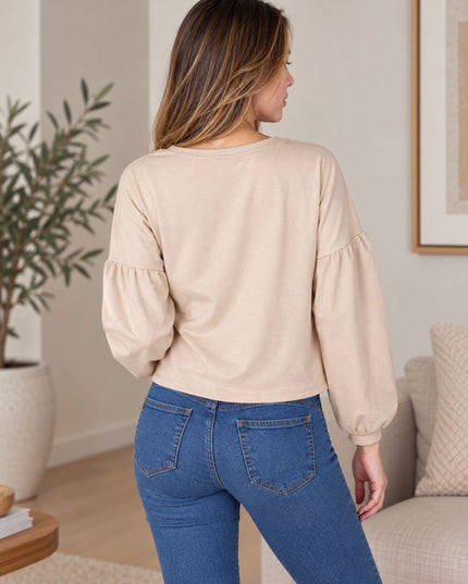 Polera Ayris - Beige