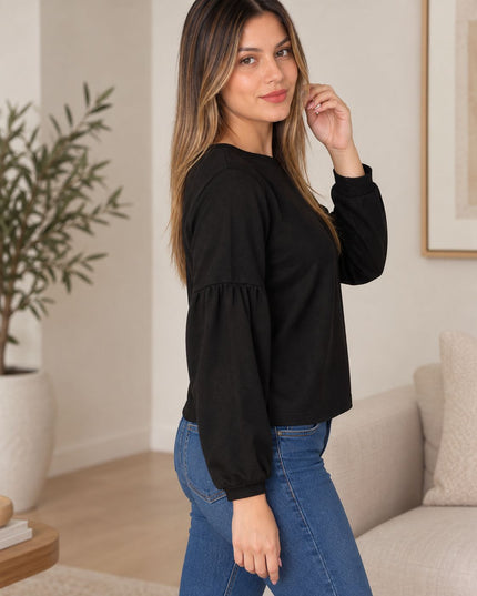 Polera Ayris - Negro