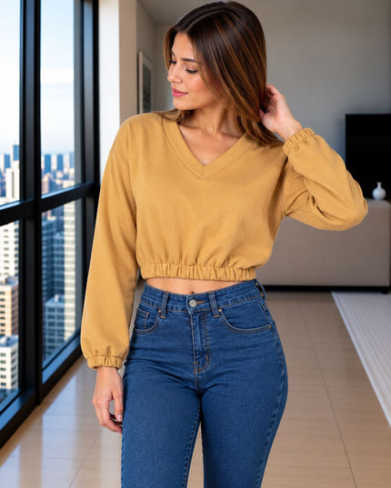 Polera Selina - Camel