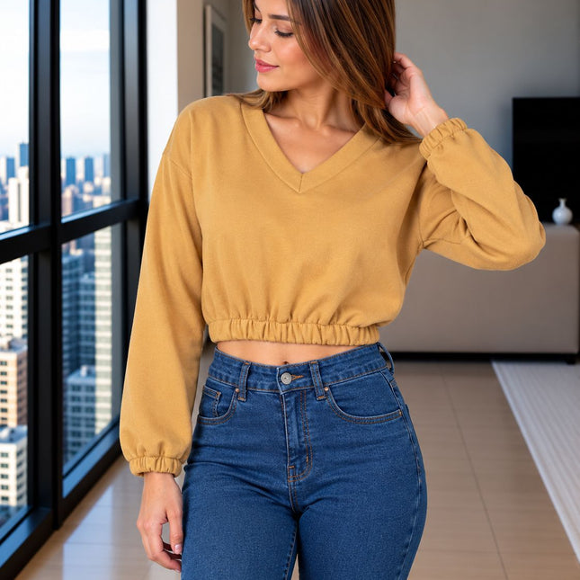 Polera Selina - Camel