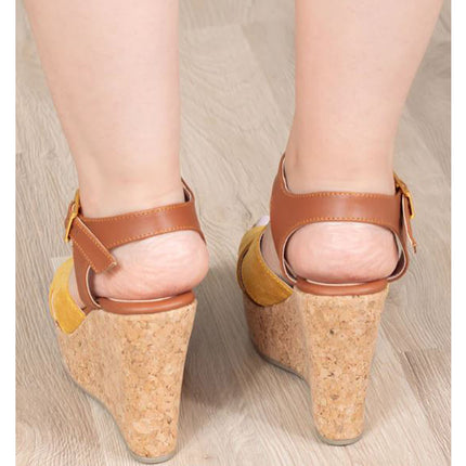 Sandalias Mujer Posnan - Mostaza