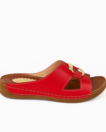 Sandalia  Prinodah - Rojo