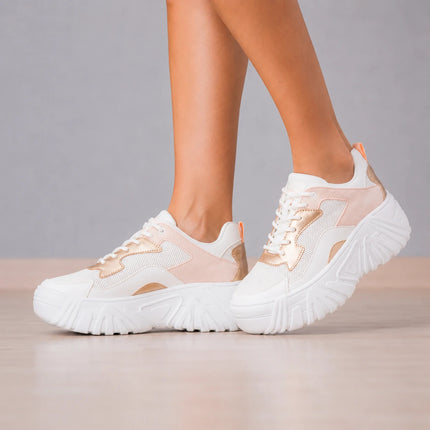 Zapatillas Urbanas Mujer Qatar - Palo Rosa
