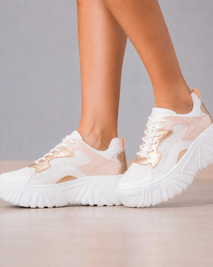 Zapatillas Urbanas Mujer Qatar - Palo Rosa