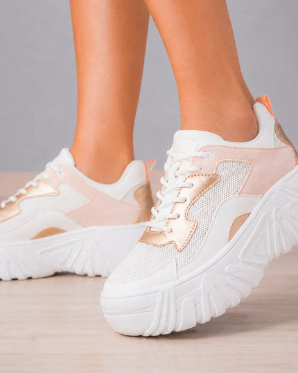 Zapatillas Urbanas Mujer Qatar - Palo Rosa