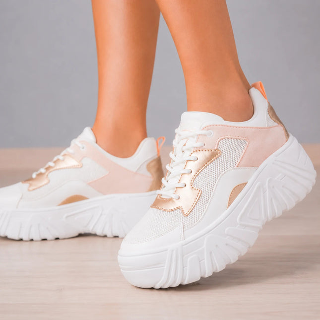 Zapatillas Urbanas Mujer Qatar - Palo Rosa