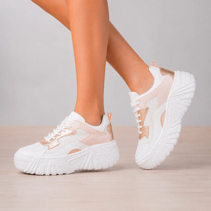 Zapatillas Urbanas Mujer Qatar - Palo Rosa