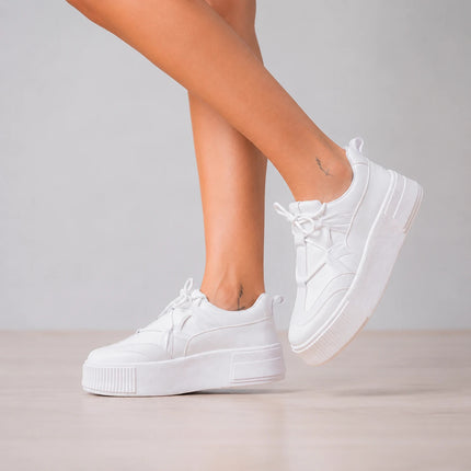 Zapatillas Urbanas Mujer Rumania - Blanco Total