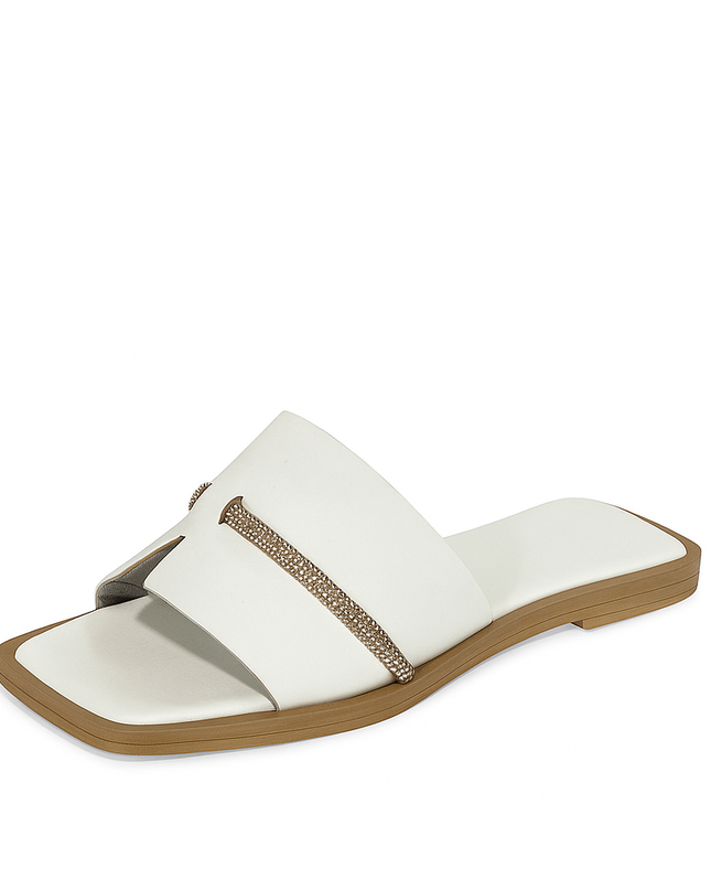 Sandalia Runny - Hueso