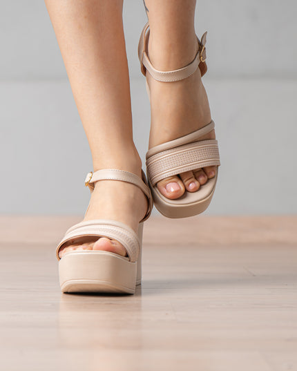 Sandalia Perisich - Beige