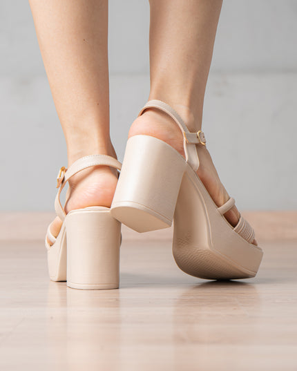 Sandalia Perisich - Beige