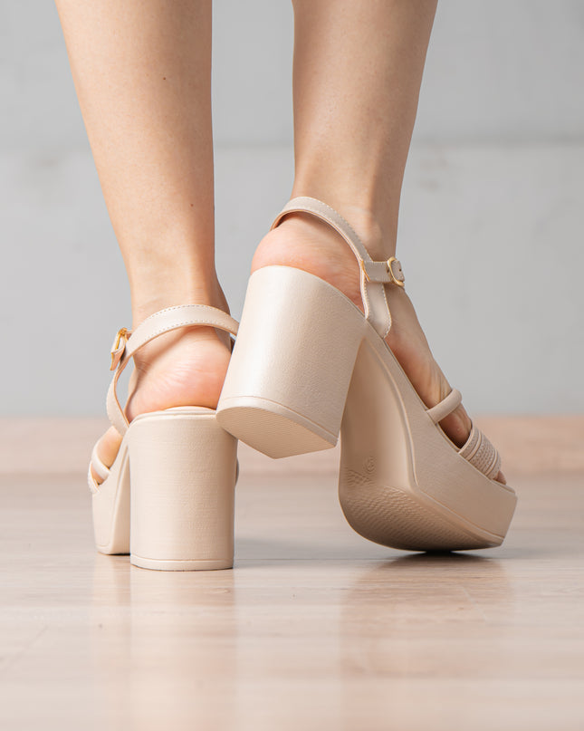 Sandalia Perisich - Beige
