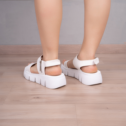 Sandalias Casuales Mujer Asmara - Blanco