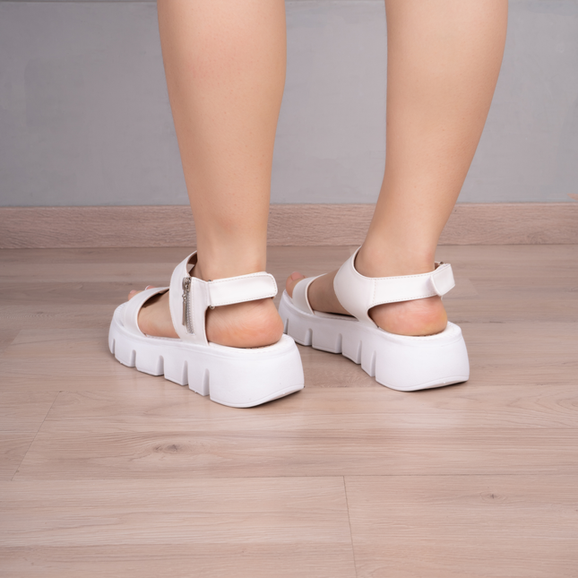 Sandalias Casuales Mujer Asmara - Blanco