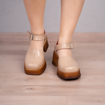Sandalias Casuales Mujer Bamako - Beige