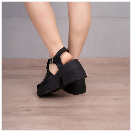 Sandalias Casuales Mujer Dakar - Negro