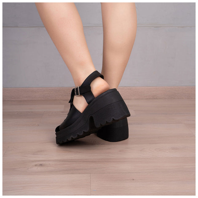 Sandalias Casuales Mujer Dakar - Negro