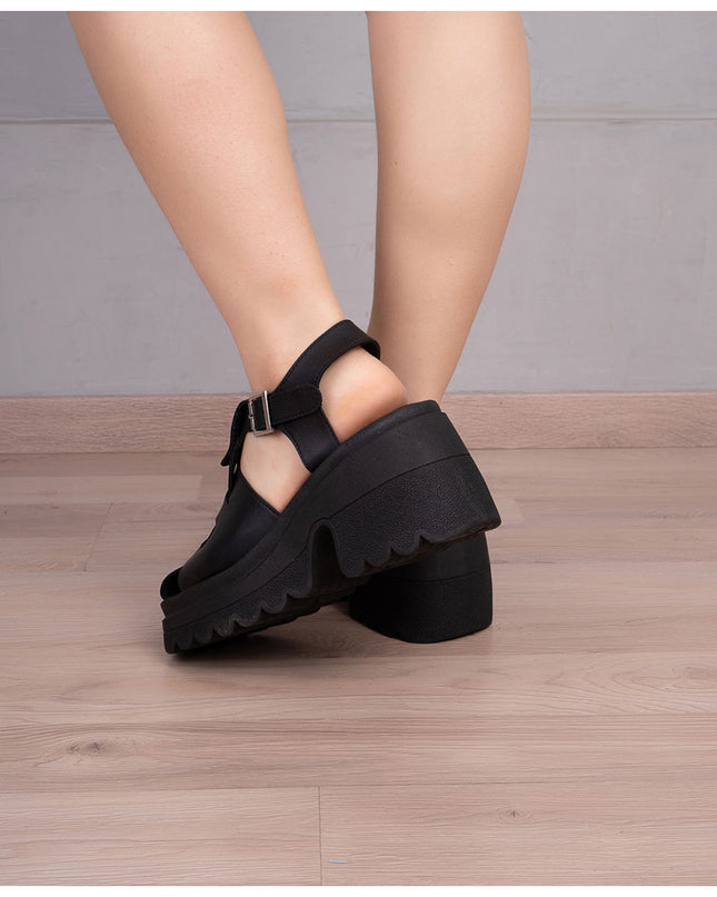 Sandalias Casuales Mujer Dakar - Negro