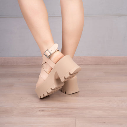 Sandalias Casuales Mujer Kampala - Nude