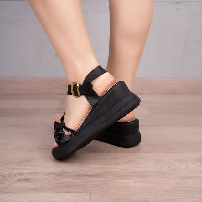 Sandalias Casuales Mujer Lome - Negro