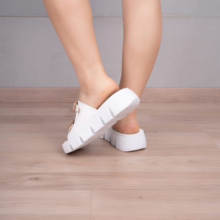 Sandalias Casuales Mujer Maseru - Blanco