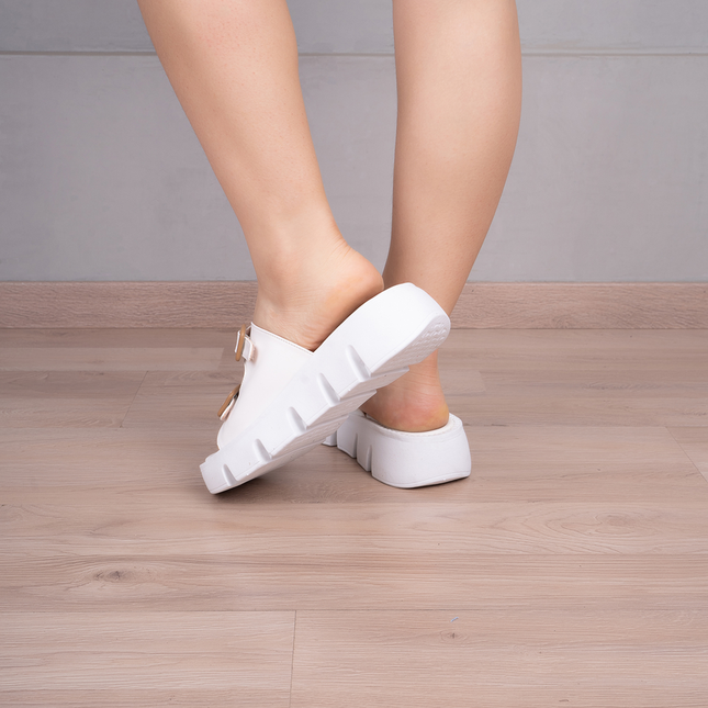 Sandalias Casuales Mujer Maseru - Blanco