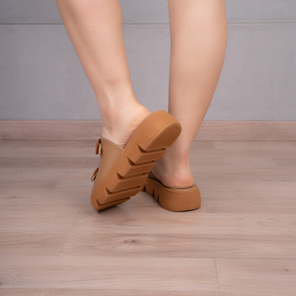 Sandalias Casuales Mujer Maseru - Camel