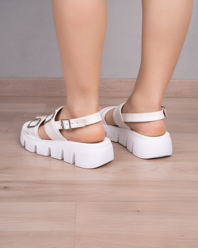 Sandalias Casuales Mujer Tripoli - Perla