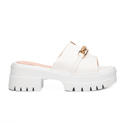 Sandalias Casuales Mujer Abu Dabi - Blanco