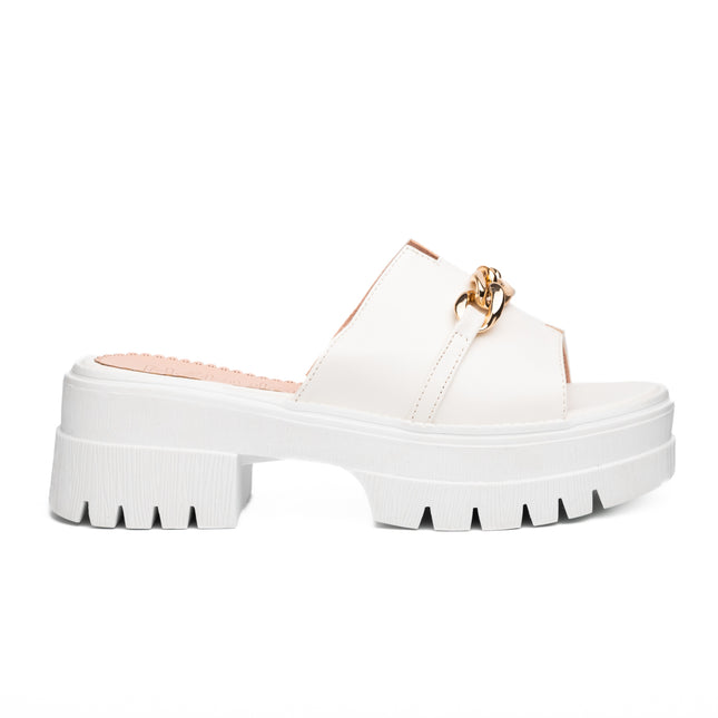 Sandalias Casuales Mujer Abu Dabi - Blanco