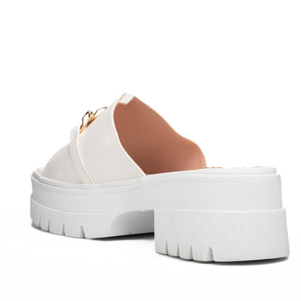 Sandalias Casuales Mujer Abu Dabi - Blanco