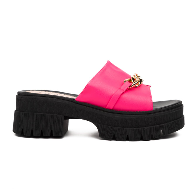 Sandalias Casuales Mujer Abu Dabi - Fucsia