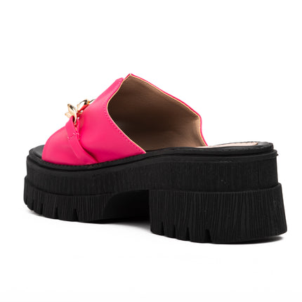 Sandalias Casuales Mujer Abu Dabi - Fucsia