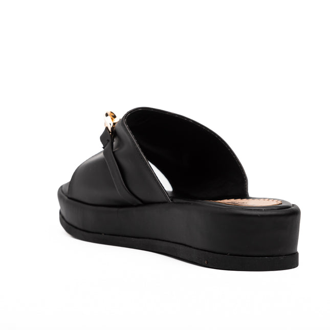 Sandalias Casuales Mujer Abu Dabi - Negro