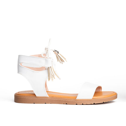 Sandalias Casuales Mujer Adis - Blanco