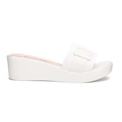 Sandalias Casuales Mujer Ahri - Blanco