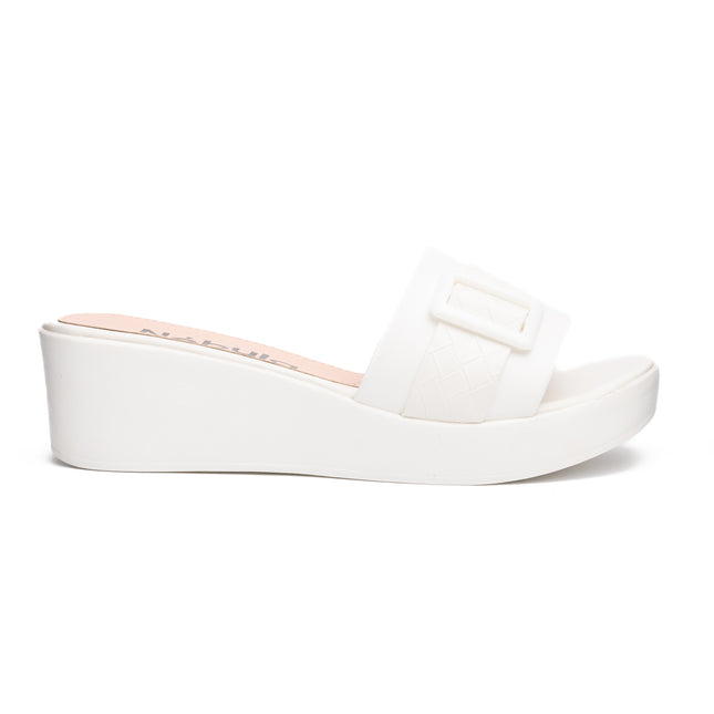 Sandalias Casuales Mujer Ahri - Blanco