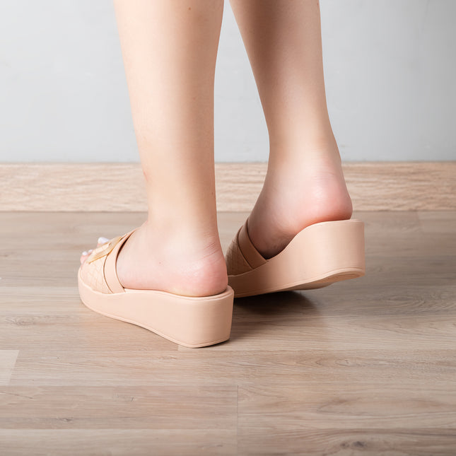 Sandalias Casuales Mujer Ahri - Nude