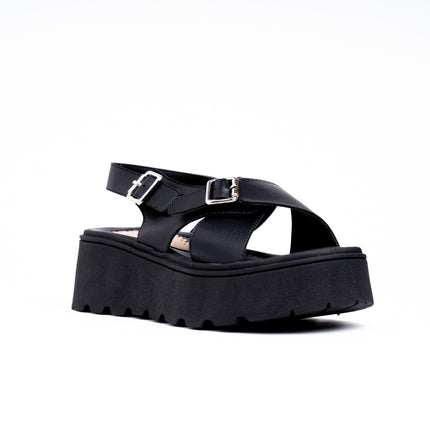 Sandalias Casuales Mujer Alesio - Negro