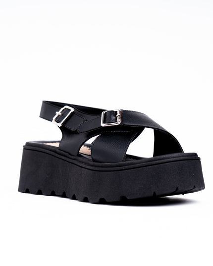 Sandalias Casuales Mujer Alesio - Negro