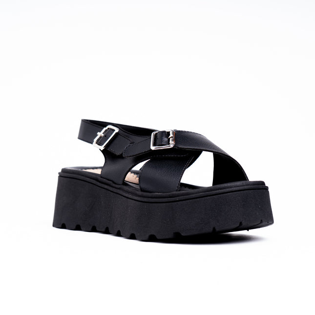 Sandalias Casuales Mujer Alesio - Negro