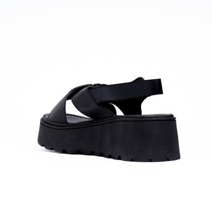 Sandalias Casuales Mujer Alesio - Negro