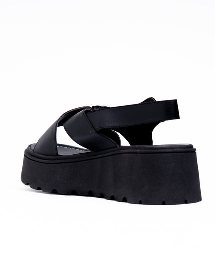 Sandalias Casuales Mujer Alesio - Negro