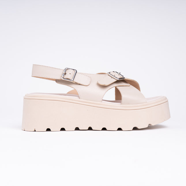Sandalias Casuales de Mujer Alesio - Nude