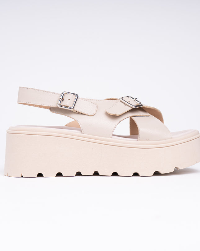 Sandalias Casuales de Mujer Alesio - Nude
