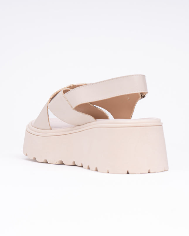 Sandalias Casuales de Mujer Alesio - Nude