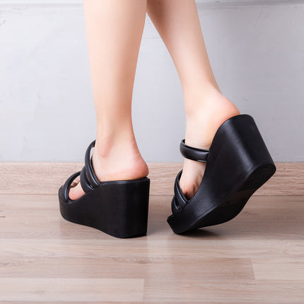 Sandalias Casuales Mujer Allen - Negro
