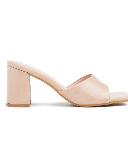 Sandalia Aly - Beige Charol