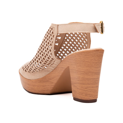 Sandalias Casuales Mujer Argoni - Nude