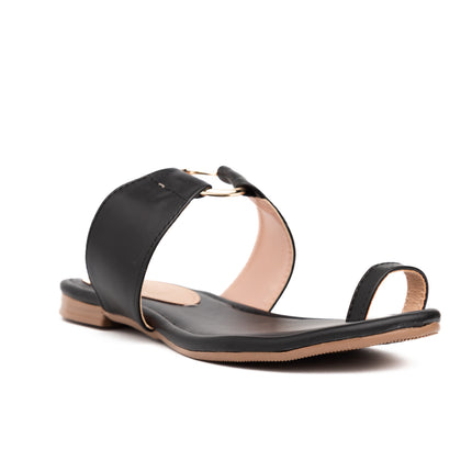 Sandalias Casuales Mujer Aro - Negro